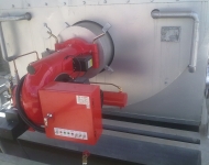 燃非標柴油鍋爐燃氣導熱油爐在保定投入運行